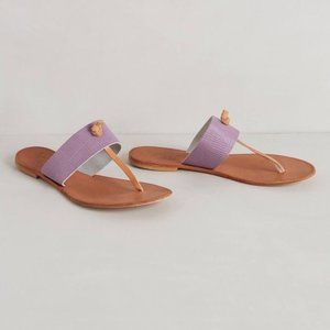 Joie Baled Pink Leather Sandals